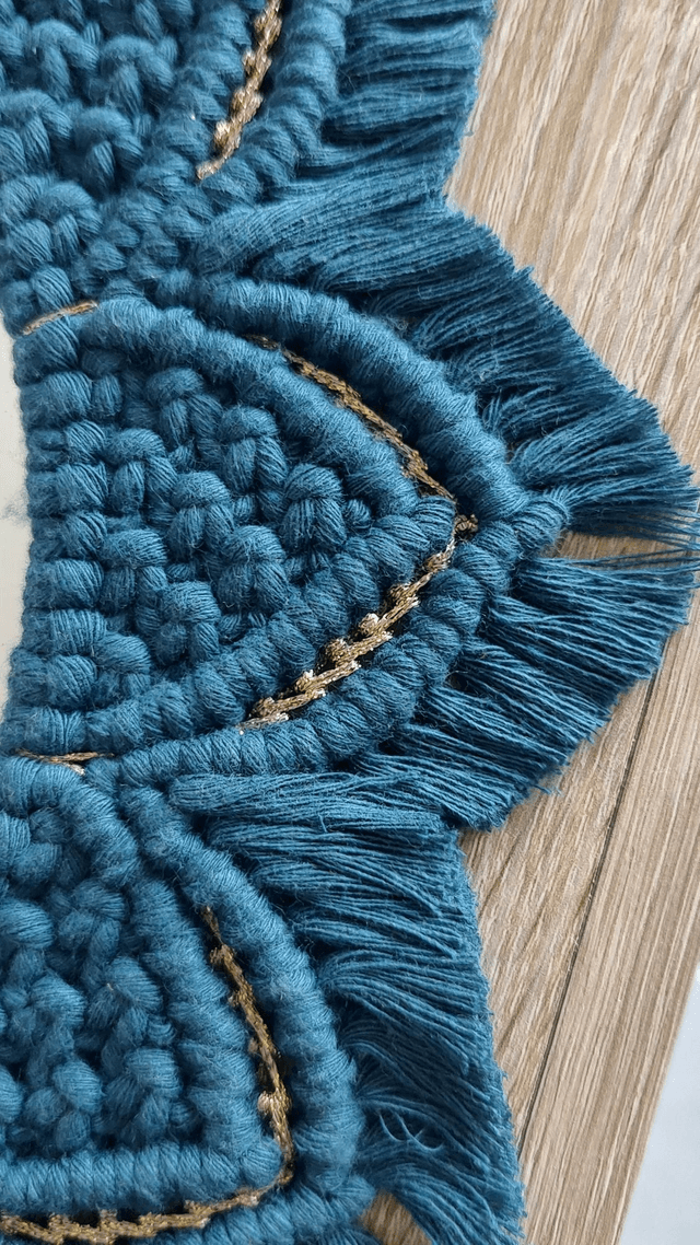 MANDALA Bleu • Avec ou sans miroir