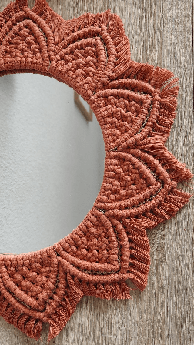 MANDALA Terracotta • Avec ou sans miroir