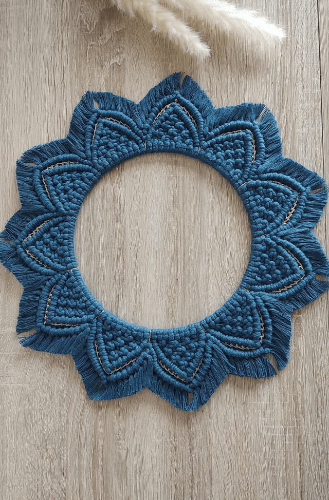 MANDALA Bleu • Avec ou sans miroir