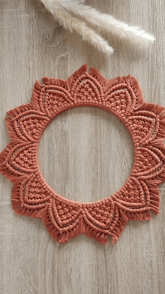 MANDALA Terracotta • Avec ou sans miroir