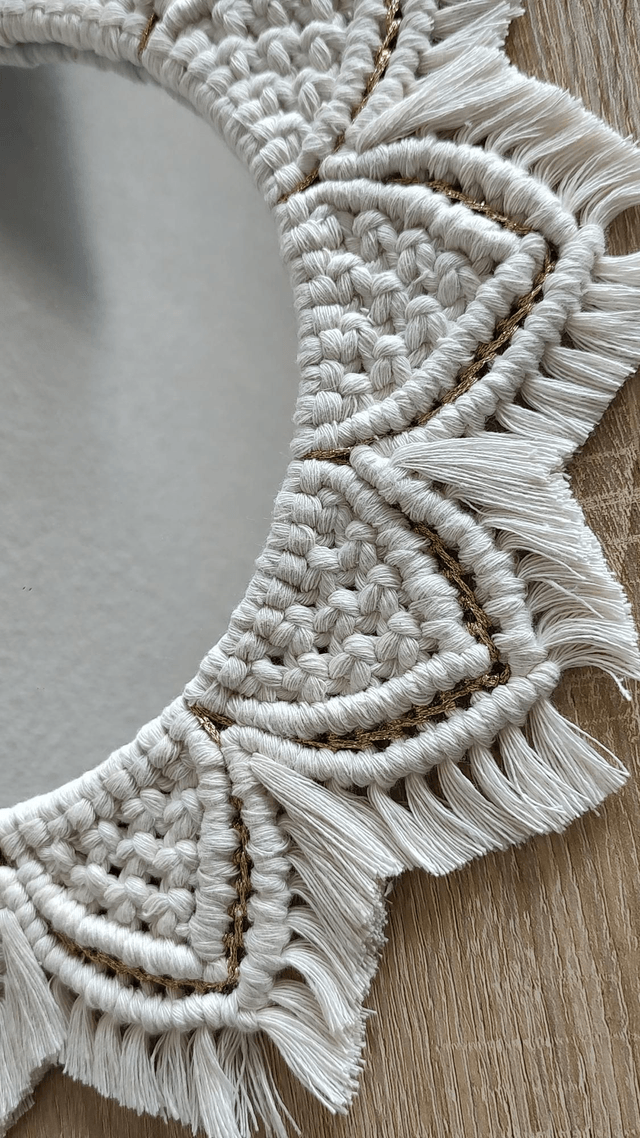 MANDALA Blanc • Avec ou sans miroir